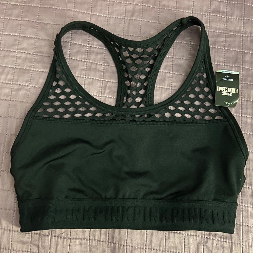 Victoria’s Secret Pink Fishnet Sports Bra